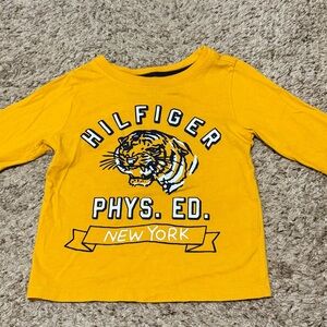 Kids Yellow Long Sleeve Shirt